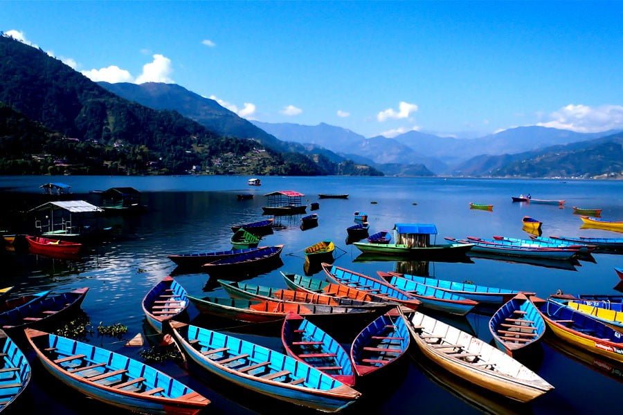 phewa lake in nepal tour
